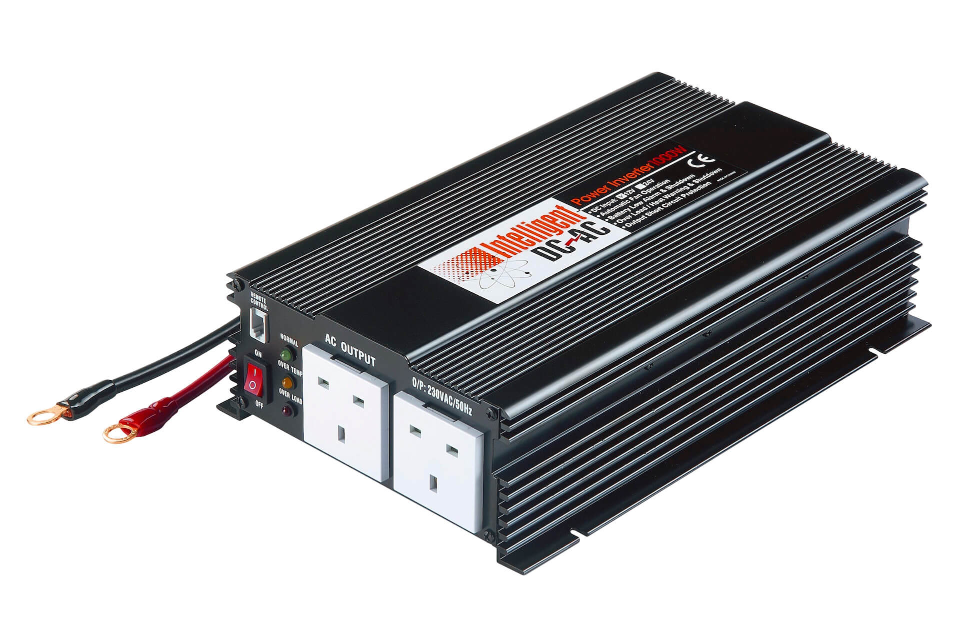 temperatuur auditie video SP-1500, 1500W Intelligent DC-AC® Power Inverter with Microcontroller